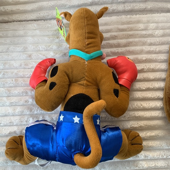 Cartoon Network Scooby-Doo Plush Toy and Slippers Set - Brown and Blue - Picture 11 of 16